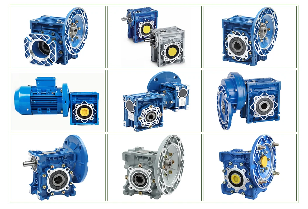 Worm Gear Reduction Gearbox with Higher Speed Ratio 5-100 for Motorcycle