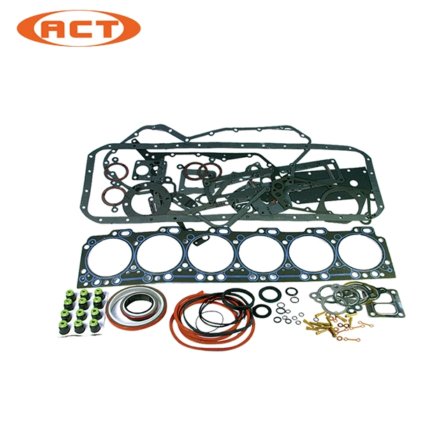 High-Quality 6CT 6D108 6D110 Nt855 Nt855 Nh220 Engine Timing Chain Kit Cylinder Head Overhaul Gasket Kit 3800558 3800389