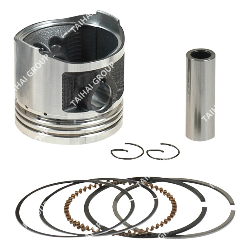 Yamamoto Motorcycle Accessories Motorcycle Engine Piston Kit with Piston Ring (STD) for Honda Cg125, Black Finishing