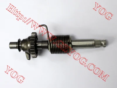 Piezas de repuesto de motocicleta Yog Eje de arranque completo para Bajaj Boxer, CB125ace, CG125